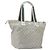 Borsa Tote GUCCI GG Canvas Argento 131231 Auth ka5118