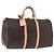 LOUIS VUITTON Monogram Keepall 50 Boston Bag M41426 LV Auth 190183SAV Monogramma