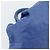 Borsa LOEWE Nappa Aire Anagram in pelle Blu e Oro Auth gh2201A D'oro - vista 14