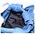 Borsa LOEWE Nappa Aire Anagram in pelle Blu e Oro Auth gh2201A D'oro - vista 19
