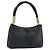 Borsa a Spalla GUCCI in Pelle Nera e Oro 108964 Auth BA13764V Nero D'oro