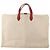 Hermès HERMES Funda de Ropa de Lona y Cuero Beige Oro Auth bs35793V Dorado - vista 2