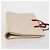 Hermès HERMES Funda de Ropa de Lona y Cuero Beige Oro Auth bs35793V Dorado - vista 4