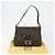 FENDI Zucca Canvas Mamma Baguette Borsa a Spalla Marrone Argento Auth BA13938V - vista 26