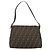 FENDI Zucca Canvas Mamma Baguette Borsa a Spalla Marrone Argento Auth BA13938V - vista 3