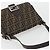 FENDI Zucca Canvas Mamma Baguette Borsa a Spalla Marrone Argento Auth BA13938V - vista 6