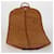 MCM Vicetos Logogram Garment Cover Leather Brown Gold Auth BA13677V Golden  - view 16