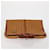 MCM Vicetos Logogram Garment Cover Leather Brown Gold Auth BA13677V Golden  - view 6