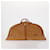 MCM Vicetos Logogram Garment Cover Leather Brown Gold Auth BA13677V Golden  - view 9