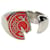 Hermès HERMES Carrousel Ring Ag925 Silber Authentisch 190466M  - Ansicht 2
