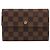LOUIS VUITTON Damier Ebene Porte Tresor Etui Papie Wallet N61202 LV Auth 190945A - vista 13