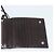 FENDI Zucca Canvas Shoulder Wallet Marrone Nero Auth 190683A - vista 16