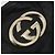Borsa Tote GUCCI Newbrit in pelle nera e oro 162094 Auth BA13791V Nero D'oro - vista 15