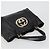 Borsa Tote GUCCI Newbrit in pelle nera e oro 162094 Auth BA13791V Nero D'oro - vista 6