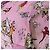 Zaino PRADA Nylon Rosa Argento Auth 191598A - vista 14