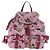 Zaino PRADA Nylon Rosa Argento Auth 191598A - vista 2
