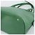 16 Céline Sac à main CELINE en cuir 2way Vert Or Auth 190825A Doré - vue 12