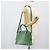 16 Céline Sac à main CELINE en cuir 2way Vert Or Auth 190825A Doré - vue 24