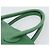 16 Céline Sac à main CELINE en cuir 2way Vert Or Auth 190825A Doré - vue 8
