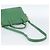 16 Céline Sac à main CELINE en cuir 2way Vert Or Auth 190825A Doré - vue 9