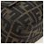 FENDI Zucca Canvas Mamma Baguette Tote Bag Marrone Nero Auth 190870SAV - vista 11