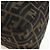 FENDI Zucca Canvas Mamma Baguette Tote Bag Marrone Nero Auth 190870SAV - vista 12