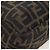 FENDI Zucca Canvas Mamma Baguette Tote Bag Marrone Nero Auth 190870SAV - vista 13