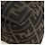 FENDI Zucca Canvas Mamma Baguette Tote Bag Marrone Nero Auth 190870SAV - vista 14