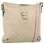 Borsa a tracolla GUCCI GG Canvas Guccissima Pelle Avorio Oro 131326 Auth 190878 D'oro Crudo