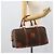 Céline CELINE Boston Tasche Macadam Canvas PVC Leder Braun Gold Auth fm5386A Golden - Ansicht 20