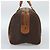 Céline CELINE Boston Tasche Macadam Canvas PVC Leder Braun Gold Auth fm5386A Golden - Ansicht 4
