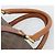Céline CELINE Boston Tasche Macadam Canvas PVC Leder Braun Gold Auth fm5386A Golden - Ansicht 8