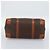 Céline CELINE Boston Tasche Macadam Canvas PVC Leder Braun Gold Auth fm5386A Golden - Ansicht 9