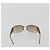 Occhiali da sole CHANEL Plastica Marrone Argento CC Auth BA14023 - vista 3
