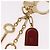 LOUIS VUITTON Porte Cles Kaduna Gold Tone Red M60074 LV Auth 191539M Rot - Ansicht 13