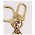 LOUIS VUITTON Porte Cles Kaduna Gold Tone Red M60074 LV Auth 191539M Rot - Ansicht 7