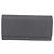 Céline CELINE Long Wallet Leder Grau Gold Auth bs35988A Braun Golden - Ansicht 2