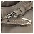 FENDI Celeria Tote Bag Leder Grau Gold Auth 191294V Braun Golden - Ansicht 16