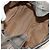 FENDI Celeria Tote Bag Leder Grau Gold Auth 191294V Braun Golden - Ansicht 18