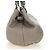 FENDI Celeria Tote Bag Leder Grau Gold Auth 191294V Braun Golden - Ansicht 4