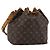 LOUIS VUITTON Borsa a tracolla Monogram Petit Noe M42226 LV Auth 188569 Monogramma