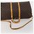 LOUIS VUITTON Monogram Keepall Bandouliere 55 Borsa Boston M41414 LV Auth bs35765 Monogramma - vista 7