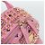MCM Vicetos Logogram Studs Backpack Leather Pink Gold Auth 190946 Golden - view 17