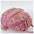 MCM Vicetos Logogram Studs Backpack Leather Pink Gold Auth 190946 Golden - view 6