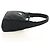 Pochette PRADA in nylon nero con dettagli argento Auth 191316V - vista 5