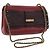 Chloé Borsa a tracolla Chloe Ribbon Chain in pelle rossa e oro Auth bs35972A Rosso D'oro