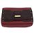 Chloé Borsa a tracolla Chloe Ribbon Chain in pelle rossa e oro Auth bs35972A Rosso D'oro - vista 2