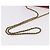 Chloé Borsa a tracolla Chloe Ribbon Chain in pelle rossa e oro Auth bs35972A Rosso D'oro - vista 7
