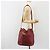 Borsa a tracolla Christian Dior Trotter Tela PVC Rosso Oro Auth 191271 D'oro - vista 22