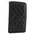 CHANEL Matelasse Cambon Line Long Wallet Leder Schwarz Silber CC Auth 188663